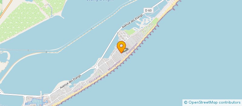 localisation de l'entreprise MONSIEUR PHILIPPE LUXCEY à FRONTIGNAN