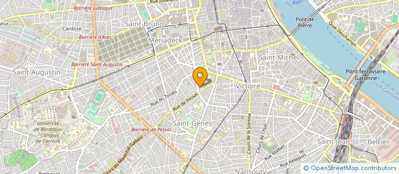 localisation de l'entreprise MONSIEUR PHILIPPE MAAS  BORDEAUX