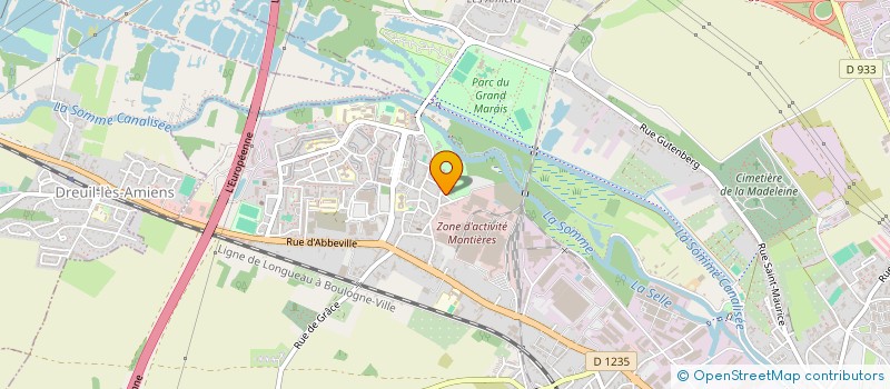 localisation de l'entreprise MONSIEUR PHILIPPE MABILLE  AMIENS