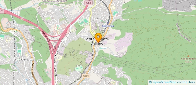 localisation de l'entreprise MONSIEUR PHILIPPE MACCARI à SEPTEMES-LES-VALLONS