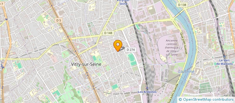 localisation de l'entreprise MONSIEUR PHILIPPE MACHETTO  VITRY-SUR-SEINE