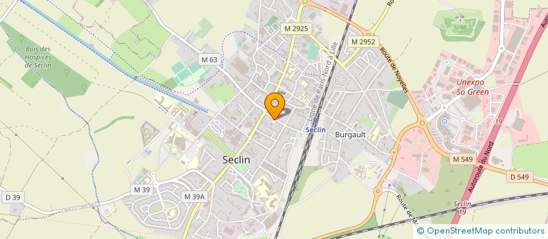 localisation de l'entreprise MONSIEUR PHILIPPE MACHOT à SECLIN