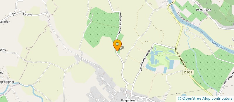 localisation de l'entreprise MONSIEUR PHILIPPE MACQUER  DURFORT-LACAPELETTE