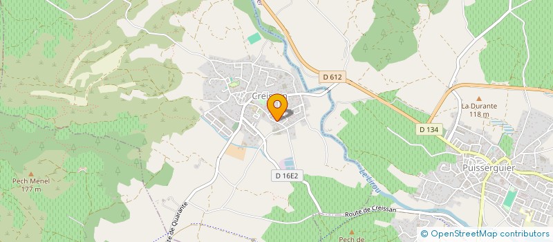 localisation de l'entreprise MONSIEUR PHILIPPE MADAIRE  CREISSAN