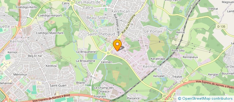 localisation de l'entreprise MONSIEUR PHILIPPE MADIOT  SAINT-AVE