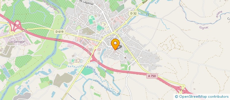 localisation de l'entreprise MONSIEUR PHILIPPE MAFFRE à GIGNAC
