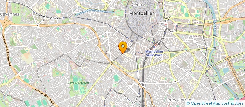 localisation de l'entreprise MONSIEUR PHILIPPE MAFFRE à MONTPELLIER