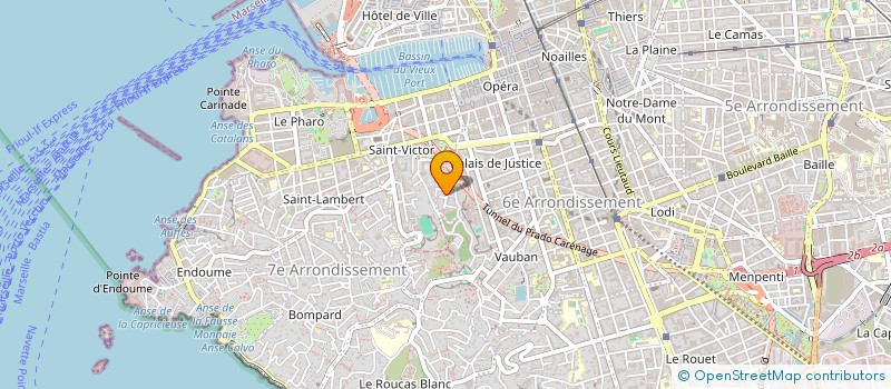 localisation de l'entreprise MONSIEUR PHILIPPE MAGENTIE à MARSEILLE