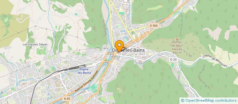 localisation de l'entreprise MONSIEUR PHILIPPE MAGNAN à DIGNE-LES-BAINS