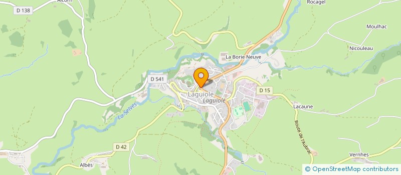 localisation de l'entreprise MONSIEUR PHILIPPE MAGNE  ARGENCES EN AUBRAC