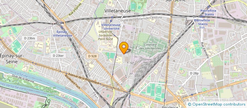 localisation de l'entreprise MONSIEUR PHILIPPE MAGNIER  VILLETANEUSE