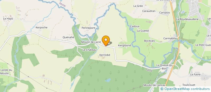 localisation de l'entreprise MONSIEUR PHILIPPE MAGREX à LARRE