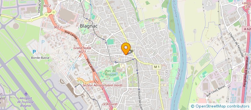 localisation de l'entreprise MONSIEUR PHILIPPE MAGUEUR à BLAGNAC