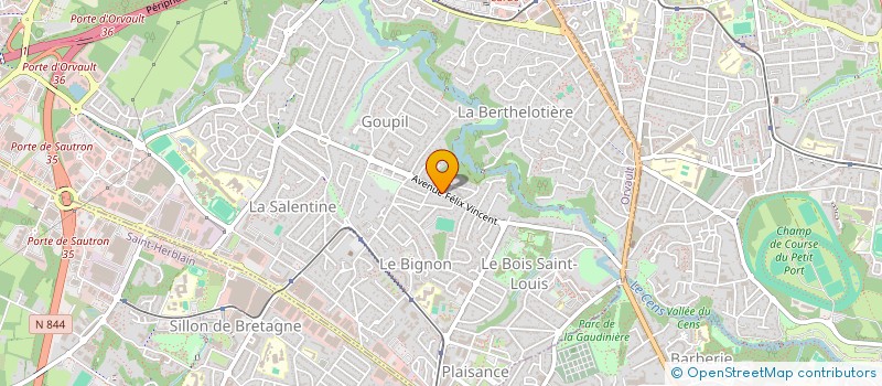 localisation de l'entreprise MONSIEUR PHILIPPE MAGUEUR à ORVAULT