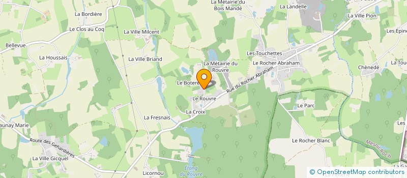 localisation de l'entreprise MONSIEUR PHILIPPE MAHEU  MESNIL-ROC'H