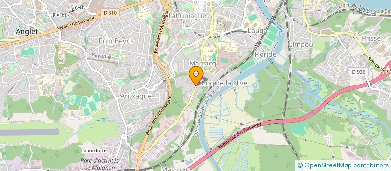 localisation de l'entreprise MONSIEUR PHILIPPE MAHOU à BAYONNE