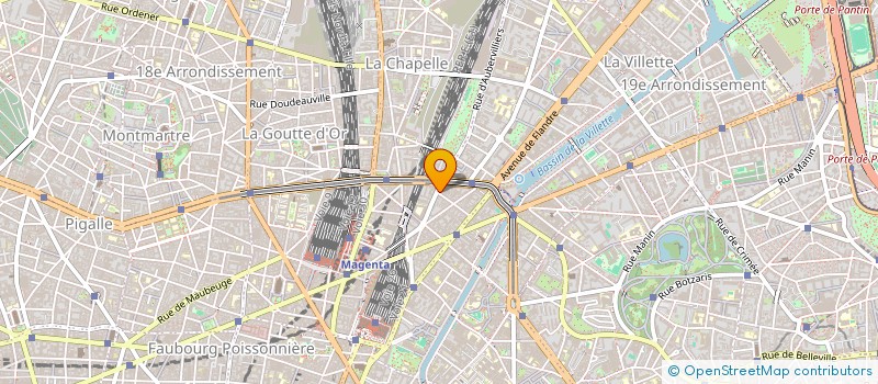 localisation de l'entreprise MONSIEUR PHILIPPE MAILLARD  PARIS