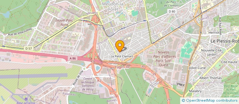 localisation de l'entreprise MONSIEUR PHILIPPE MAILLAUD à CLAMART