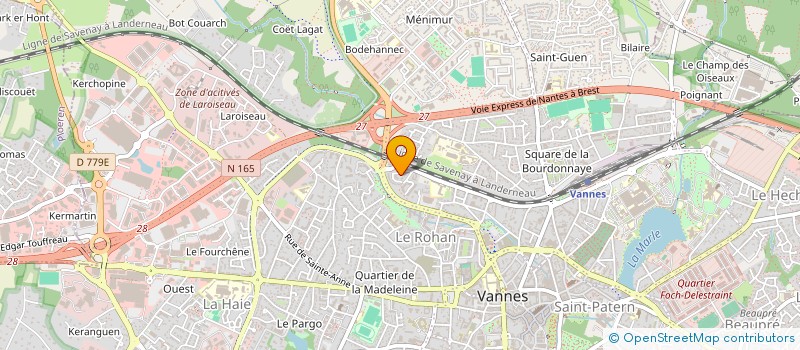 localisation de l'entreprise MONSIEUR PHILIPPE MAILLIAT à VANNES