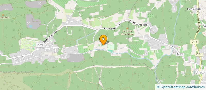 localisation de l'entreprise MONSIEUR PHILIPPE MAIMONE  MORNAS