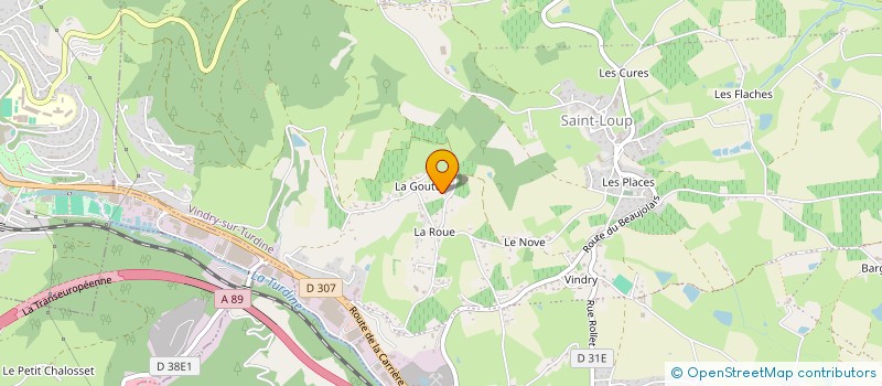 localisation de l'entreprise MONSIEUR PHILIPPE MAINAND  VINDRY-SUR-TURDINE