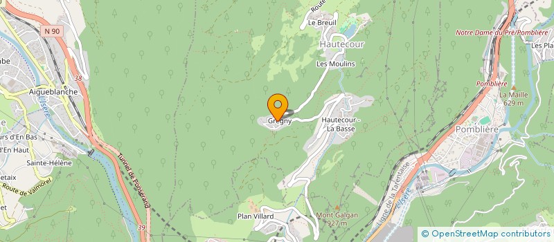 localisation de l'entreprise MONSIEUR PHILIPPE MAINDRAULT  HAUTECOUR