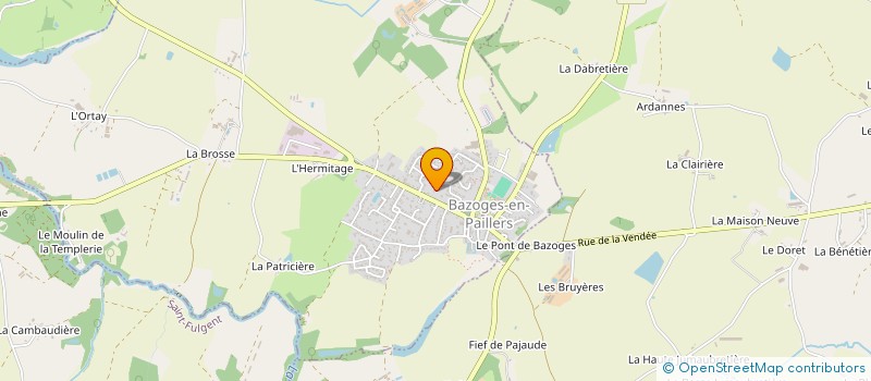 localisation de l'entreprise MONSIEUR PHILIPPE MAINDRON  BAZOGES-EN-PAILLERS