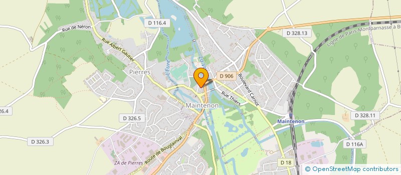 localisation de l'entreprise MONSIEUR PHILIPPE MAINETTI à MAINTENON