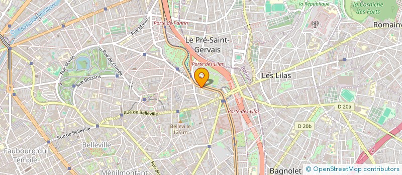 localisation de l'entreprise MONSIEUR PHILIPPE MAINGUET  PARIS