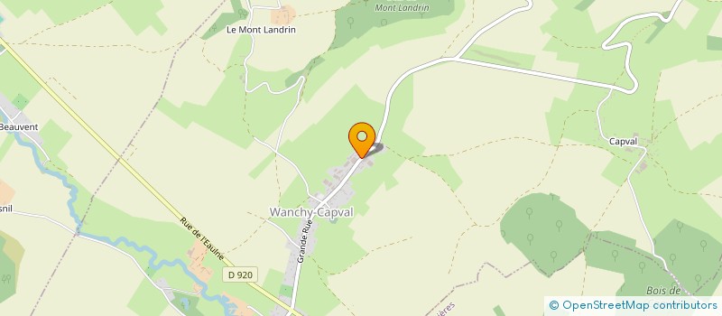 localisation de l'entreprise MONSIEUR PHILIPPE MAINNEMARRE  WANCHY-CAPVAL