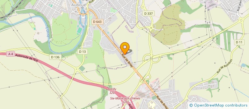 localisation de l'entreprise MONSIEUR PHILIPPE MAIRE  SAINTE-MARIE-AUX-CHENES