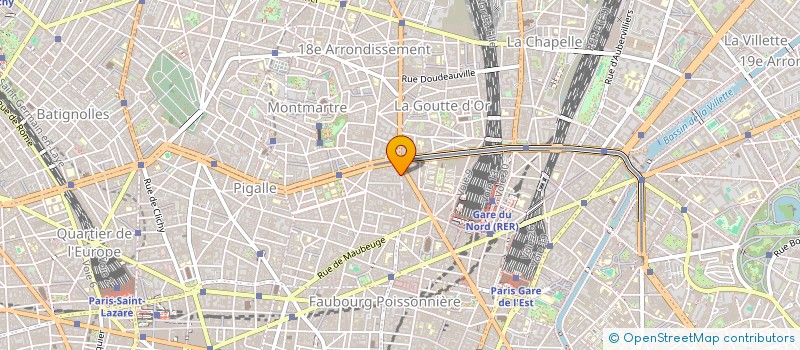 localisation de l'entreprise MONSIEUR PHILIPPE MAIRESSE  PARIS