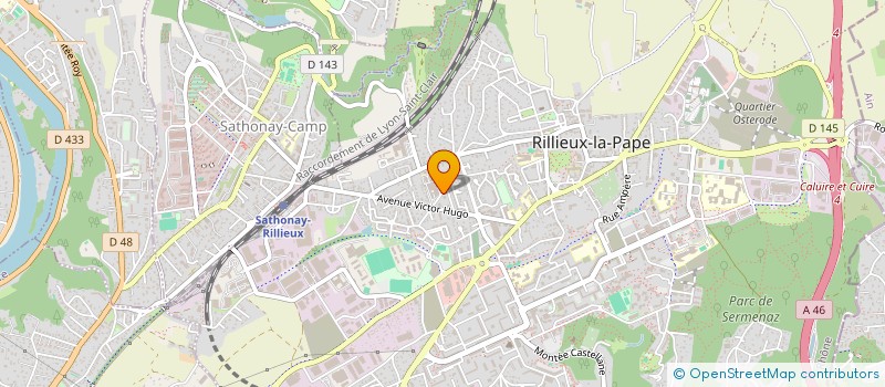 localisation de l'entreprise MONSIEUR PHILIPPE MAIRET  RILLIEUX-LA-PAPE