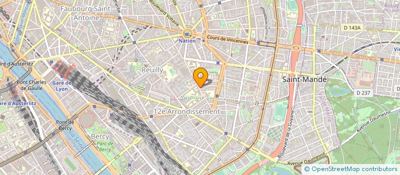 localisation de l'entreprise MONSIEUR PHILIPPE MAISETTI  PARIS