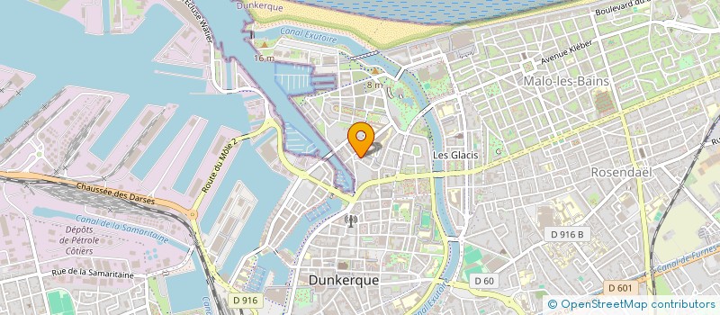 localisation de l'entreprise MONSIEUR PHILIPPE MAISIN à DUNKERQUE