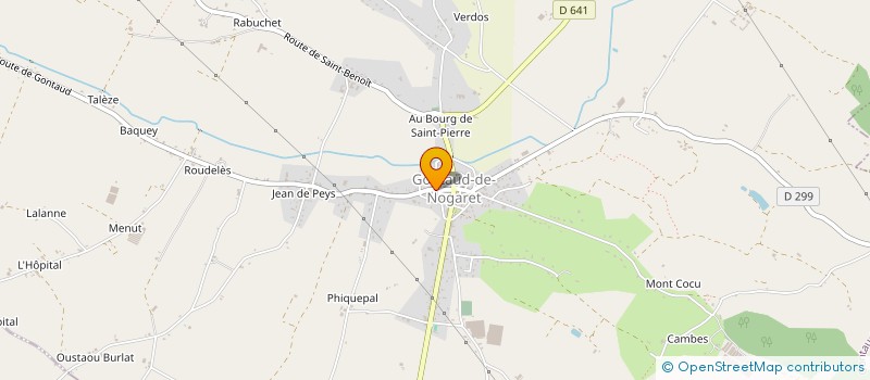 localisation de l'entreprise MONSIEUR PHILIPPE MAITRE à GONTAUD-DE-NOGARET