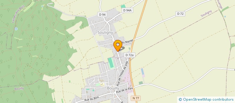 localisation de l'entreprise MONSIEUR PHILIPPE MAITREPIERRE  SOULIGNY