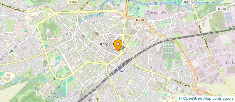 localisation de l'entreprise MONSIEUR PHILIPPE MAKOWIECKI à ARRAS