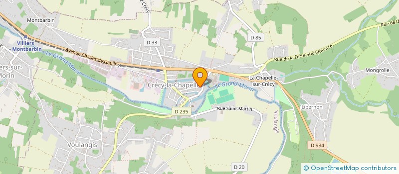 localisation de l'entreprise MONSIEUR PHILIPPE MAKRIDI  CRECY-LA-CHAPELLE