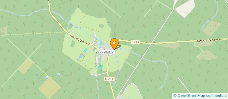 localisation de l'entreprise MONSIEUR PHILIPPE MALAQUIN  LOCQUIGNOL