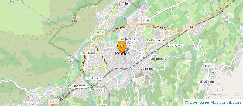 localisation de l'entreprise MONSIEUR PHILIPPE MALGOUZOU à CATLLAR