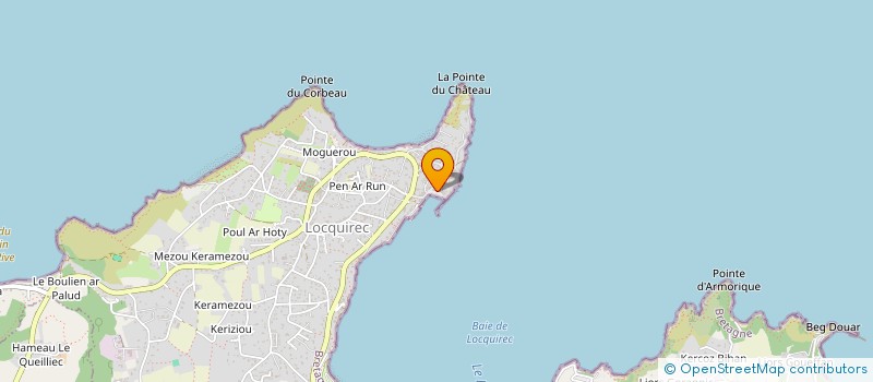 localisation de l'entreprise MONSIEUR PHILIPPE MALLET  LOCQUIREC