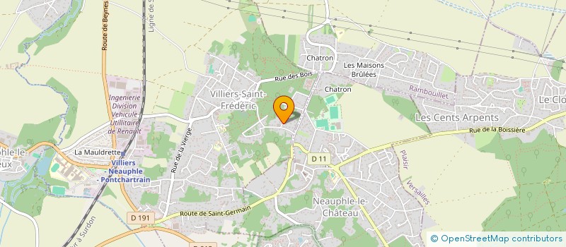 localisation de l'entreprise MONSIEUR PHILIPPE MALOT à VILLIERS-SAINT-FREDERIC