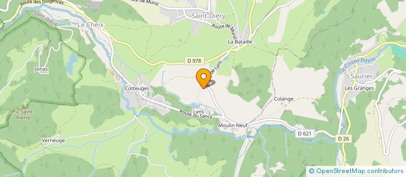 localisation de l'entreprise MONSIEUR PHILIPPE MAMELET  CHAMPEIX