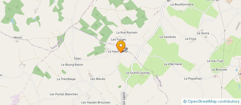 localisation de l'entreprise MONSIEUR PHILIPPE MANCHAUD  QUINTENIC