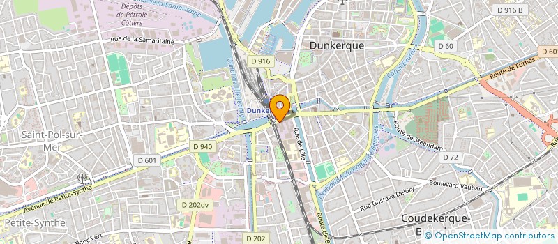 localisation de l'entreprise MONSIEUR PHILIPPE MANCHE à DUNKERQUE
