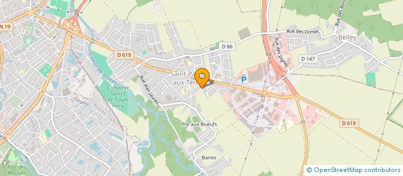 localisation de l'entreprise MONSIEUR PHILIPPE MANCHIN à SAINT-PARRES-AUX-TERTRES