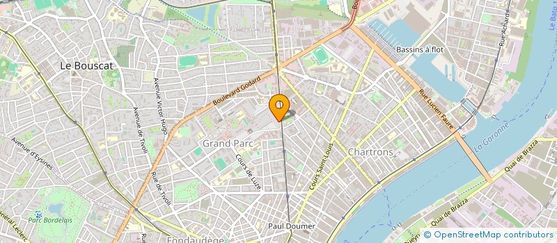 localisation de l'entreprise MONSIEUR PHILIPPE MANDE  BORDEAUX