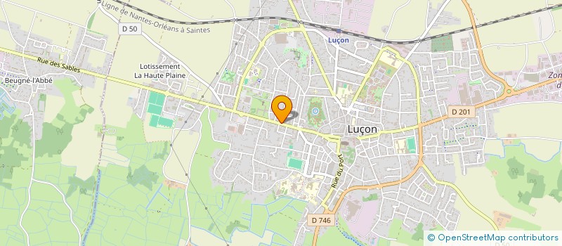 localisation de l'entreprise MONSIEUR PHILIPPE MANDIN à LUCON