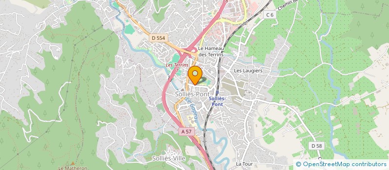 localisation de l'entreprise MONSIEUR PHILIPPE MANESSE  SOLLIES-PONT